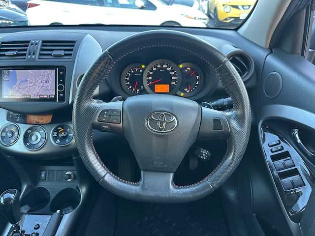 トヨタ ヴァンガード 240S Sパック アルカンターラ 茨城県 2012(平24)年 10.7万km グレイッシュブルーマイカメタリック 純正SDナビ/フルセグTV/Bluetooth/AM／FM/バックカメラ/ETC/クルーズコントロール/ダウンアシストコントロール/パドルシフト/シガーソケット/電格ミラー/オートライト/フォグランプ/カーテンエアバック/純正フロアマット/純正18インチアルミ付夏タイヤ/エンジンスタートボタン/スマートキー/ドアバイザー