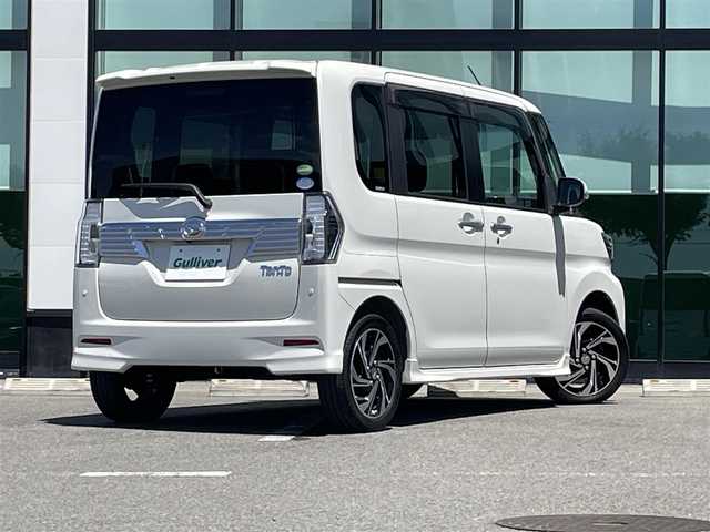 ダイハツ タント カスタムRSトップED VS SAⅢ 千葉県 2019(令1)年 10.6万km パールホワイトⅢ 純正8インチナビ（NSZP-X69D)/全方位カメラ/フルセグTV/BT/CD/DVD/HDMI/衝突軽減ブレーキ/レーンキープアシスト/オートライト/横滑り防止/後方コーナーセンサー/ETC/両側パワスラ/LEDヘッドライト/フォグランプ/D席シートヒーター/ステアリングリモコン/後席ロール式サンシェード/電格ミラー/ドアバイザー