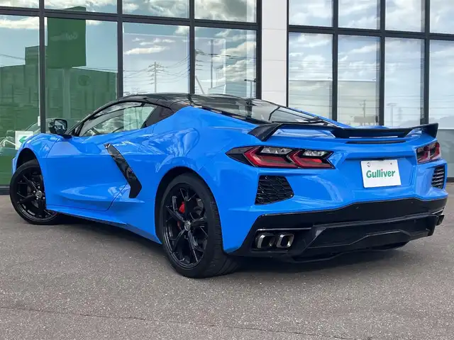 シボレー シボレー コルベット 3LT 道南・函館 2022(令4)年 1.7万km 青 /ディーラー車//ハーフレザーシート//Ｆリフター//ＢＯＳＥサウンド//シートヒーター・クーラー//Ｆ・Ｂカメラ//デジタルインナーミラー//純正Ｆ１９・Ｒ２０インチＡＷ//純正ナビ（ｃａｒｐｌａｙ・USB・AUX・タイプC）//ヘッドアップディスプレイ//ステアリングヒーター//スマートキー　エンジンスターター//スペアキー有//新車時保証書//取扱説明書