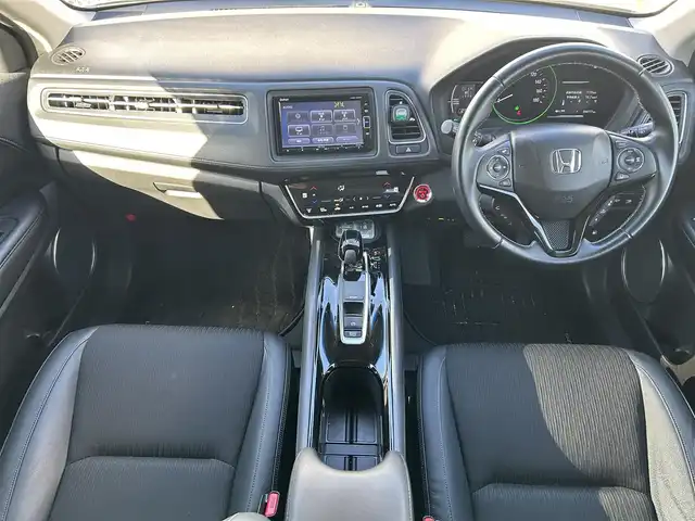 ホンダ ヴェゼル ハイブリッド Z ホンダセンシング 福島県 2019(令1)年 4.7万km クリスタルブラックパール ワンオーナー/純正ナビ/フルセグＴＶ/ＣＤ/ＤＶＤ/ＦＭ・ＡＭ/レーンアシスト/クルコン追従有/バックカメラ/シートヒーター/ハーフレザーシート/ドラレコ/ＥＴＣ/ＬＥＤライト/純正フロアマット/ドアバイザー/デュアルエアコン