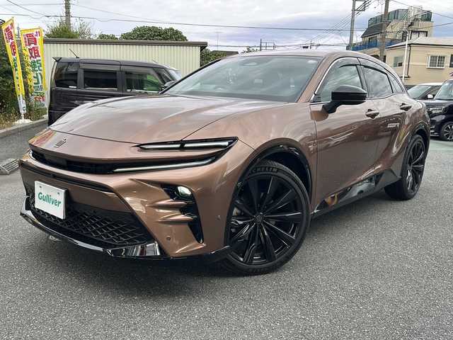 トヨタ クラウン スポーツ Z 埼玉県 2024(令6)年 0.8万km 茶 ワンオーナー/液晶メーター/メモリナビ/フルセグテレビ/全方位カメラ/ウィンカーミラー/ブラインドスポットモニター/プッシュスタート/クルーズコントロール(追随有)/パワーバックドア/ETC2.0/本革巻きステアリング/本革シート/盗難防止システム/ブレーキホールド/電動パーキング/アルミ21インチ