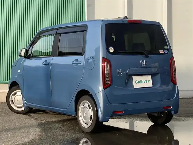 ホンダ Ｎ ＷＧＮ L ホンダセンシング 福岡県 2021(令3)年 1.7万km ホライズンシーブルーパール 純正オーディオ(BT、CD、AMFM)/ETC/クルーズコントロール/オートブレーキホールド/運転席シートヒーター/ホンダセンシング/純正フロアマット/コーナーセンサー/カーテンエアバッグ/バックカメラ/スマートキー/オートライト