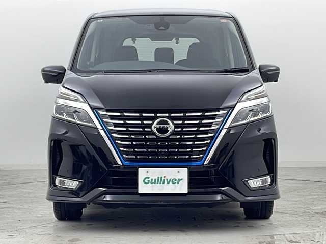 日産 セレナ e－パワー ハイウェイスター V 宮城県 2020(令2)年 2.4万km ダイヤモンドブラック 禁煙車/純正フリップダウンモニター/プロパイロット/インテリジェントパーキングアシスト/エマージェンシーブレーキ/アダプティブヘッドライト/車線逸脱警報/車線逸脱防止支援システム/後側方車両検知警報/速度標識表示/道路標識表示/10インチメーカーオプションナビ/（BT.SD.AM.FM.CD.DVD.USB）/アラウンドビューモニター/フルセグテレビ/純正ドライブレコーダー（FR）/ビルトインETC/両側パワースライドドア/ハンズフリーオートスライドドア/電動パーキングブレーキ/AUTOHOLD/革巻きステアリング/ステアリングスイッチ/プッシュスタート/スマートキー/3列シート/ロールサンシェード/シートバックテーブル/純正フロアマット/純正15インチアルミホイール/LEDヘッドライト/LEDフォグランプ/横滑り防止機能