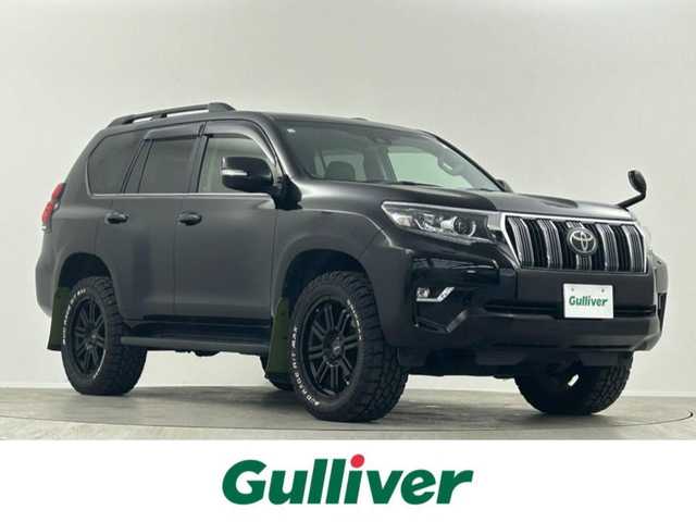 トヨタ ランドクルーザー プラド TX Lパッケージ 埼玉県 2020(令2)年 9.7万km ブラック サンルーフ　レザーシート　シートベンチレーション　パワーシート　　アルパイン９インチナビ　レーダークルーズ　衝突軽減　社外２０インチＡＷ　電動格納サードシート　ＥＴＣ　ＡＨＢ　ＬＥＤヘッドライト