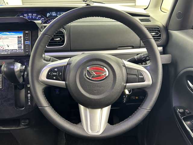 ダイハツ タント カスタムRSトップED VS SAⅢ 三重県 2019(平31)年 5.8万km ブラックマイカメタリック 禁煙車/純正メモリーナビ/フルセグＴＶ ＤＶＤ/Bluetoothオーディオ/全方位カメラ/ETC/前後方録画ドライブレコーダー/運転席シートヒーター/両側パワースライドドア/LEDヘッドライト/フォグライト/15インチアルミホイール/スマートキー/車高調