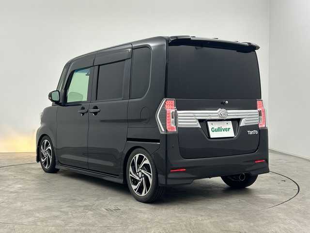 ダイハツ タント カスタムRSトップED VS SAⅢ 三重県 2019(平31)年 5.8万km ブラックマイカメタリック 禁煙車/純正メモリーナビ/フルセグＴＶ ＤＶＤ/Bluetoothオーディオ/全方位カメラ/ETC/前後方録画ドライブレコーダー/運転席シートヒーター/両側パワースライドドア/LEDヘッドライト/フォグライト/15インチアルミホイール/スマートキー/車高調