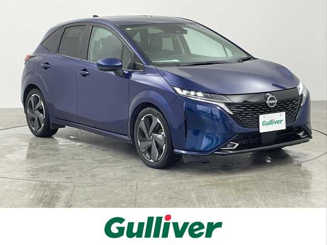 日産 オーラ G レザーエディション 愛知県 2021(令3)年 1.1万km 青 プロパイロット/BOSEスピーカー/純正ナビ/全方位カメラ/レザーシート/ブラインドスポットモニター/置くだけ充電/ETC装備/Bluetooth/オートホールド/純正フロアマット/純正LEDライト/レーンキープ/オートライト/オートマチックハイビーム/スマートキー/コーナーセンサー/USB端子入力
