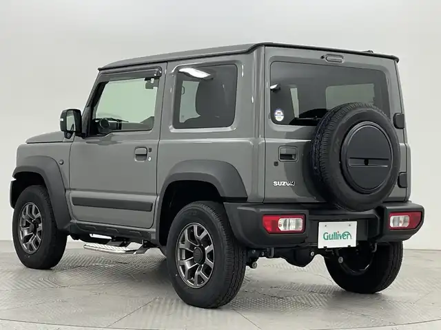 スズキ ジムニー シエラ JC 新潟県 2024(令6)年 0.8万km ミディアムグレー 4WD/デュアルセンサーブレーキサポート/サイドステップ/純正ディスプレイオーディオ/　CD/DVD/Bluetooth/バックカメラ/クルーズコントロール/LEDオートライト/シートヒーター/純正15インチアルミホイール/前後ドラレコ/電格ミラー/ウィンカーミラー/レーンキープアシスト/サイドスカート/スマートキー/ビルトインETC