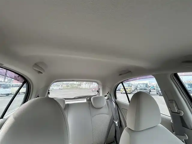 日産 マーチ 12X 鹿児島県 2011(平23)年 8.5万km ピンク オートライト/アイドリングストップ/ヘッドライトレベライザー/プッシュスタート/パワーステアリング/パワーウィンドウ/CDチェンジャー/AUX/社外フロアマット/ABS/盗難防止装置/ETC/スマートキー