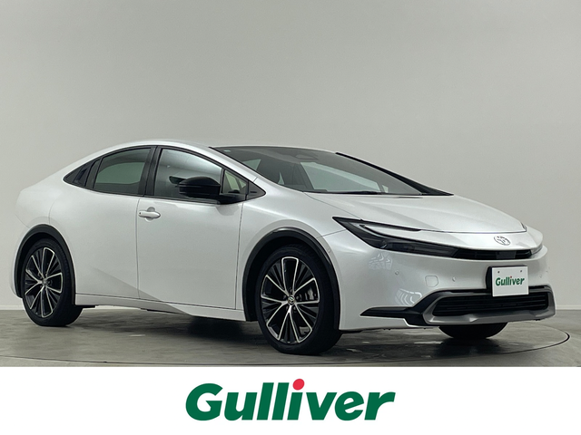 トヨタ プリウス Z 埼玉県 2023(令5)年 1.9万km プラチナホワイトパールマイカ 純正12.3インチDA（コネクトナビ付）アラウンドビューモニター デジタルインナーミラー BSM シートヒーター ベンチレーション メモリー付パワーシート ドライブレコーダー パーキングアシスト