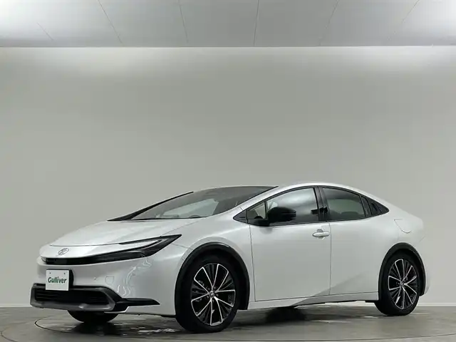 トヨタ プリウス Z 埼玉県 2023(令5)年 1.9万km プラチナホワイトパールマイカ 純正12.3インチDA（コネクトナビ付）アラウンドビューモニター デジタルインナーミラー BSM シートヒーター ベンチレーション メモリー付パワーシート ドライブレコーダー パーキングアシスト