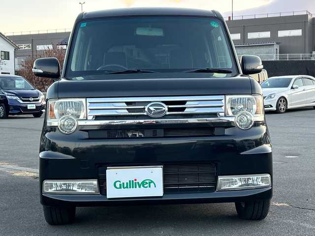 ダイハツ ムーヴ コンテ カスタム RS 山梨県 2013(平25)年 6.7万km ブラックマイカメタリック ４ＷＤ　/ターボ　/社外アルミホイール　/ベンチシート　/キセノンライト　/フォグライト　/アイドリングストップ　/ＣＤ　/リモコンキー