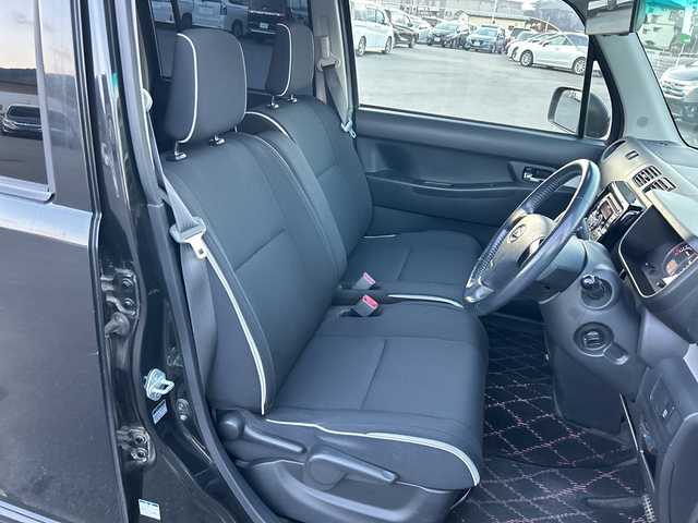 ダイハツ ムーヴ コンテ カスタム RS 山梨県 2013(平25)年 6.7万km ブラックマイカメタリック ４ＷＤ　/ターボ　/社外アルミホイール　/ベンチシート　/キセノンライト　/フォグライト　/アイドリングストップ　/ＣＤ　/リモコンキー