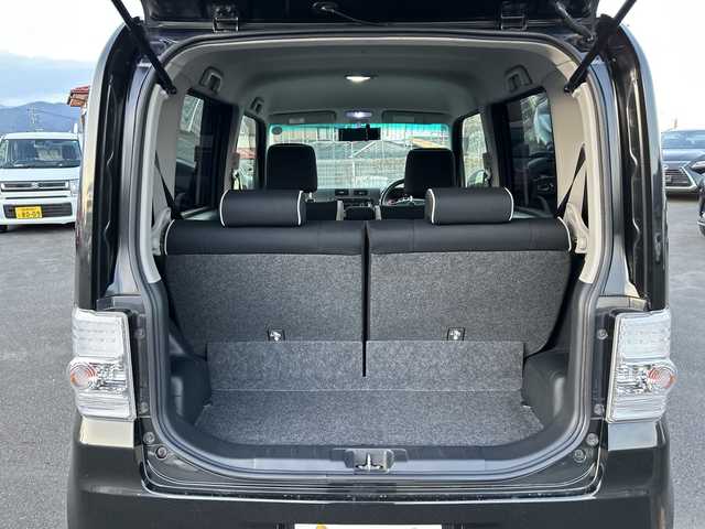 ダイハツ ムーヴ コンテ カスタム RS 山梨県 2013(平25)年 6.7万km ブラックマイカメタリック ４ＷＤ　/ターボ　/社外アルミホイール　/ベンチシート　/キセノンライト　/フォグライト　/アイドリングストップ　/ＣＤ　/リモコンキー