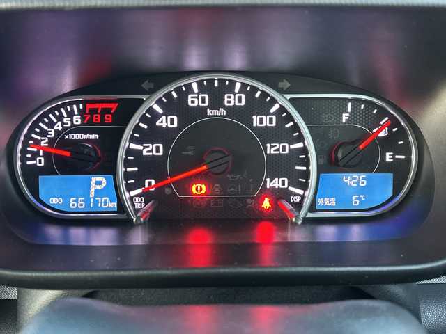 ダイハツ ムーヴ コンテ カスタム RS 山梨県 2013(平25)年 6.7万km ブラックマイカメタリック ４ＷＤ　/ターボ　/社外アルミホイール　/ベンチシート　/キセノンライト　/フォグライト　/アイドリングストップ　/ＣＤ　/リモコンキー