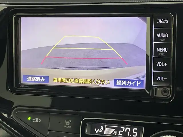 トヨタ アクア クロスオーバー グラム 福島県 2019(令1)年 1.7万km ベージュ 純正7「インチSDナビゲーション/型式：NSZT-W68/【AM/FM/CD/Bluetooth/ワンセグTV】/・バックカメラ/・ビルトインETC/・前方ドライブレコーダー/衝突軽減ブレーキ/レーンディパーチャーアラート/オートマチックハイビーム/パーキングサポートブレーキ/クリアランスソナー/先行車発進お知らせ機能/ルーフレール/LEDヘッドライト/・オートライト/・フロントフォグライト/ハーフレザーシート/純正16インチアルミホイール/純正フロアマット/ドアバイザー/プッシュスタート/・スマートキー/・スペアキー