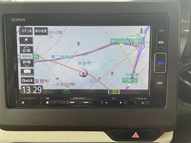 ホンダ Ｎ ＢＯＸ L 大阪府 2021(令3)年 3.5万km プラチナホワイトパール ワンオーナー/メモリナビ/衝突被害軽減システム/ワンセグテレビ/バックカメラ/ウィンカーミラー/クルーズコントロール/前席シートヒーター/ドアバイザー/プッシュスタート/片側パワースライドドア/ETC/LEDヘッドライト/新車保証書/取扱説明書