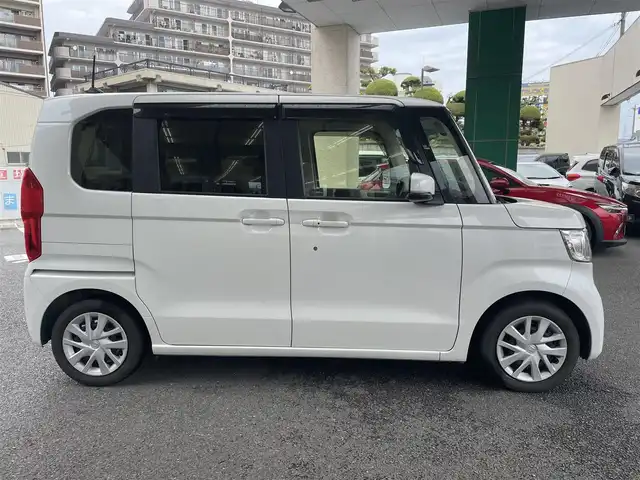 ホンダ Ｎ ＢＯＸ L 大阪府 2021(令3)年 3.5万km プラチナホワイトパール ワンオーナー/メモリナビ/衝突被害軽減システム/ワンセグテレビ/バックカメラ/ウィンカーミラー/クルーズコントロール/前席シートヒーター/ドアバイザー/プッシュスタート/片側パワースライドドア/ETC/LEDヘッドライト/新車保証書/取扱説明書