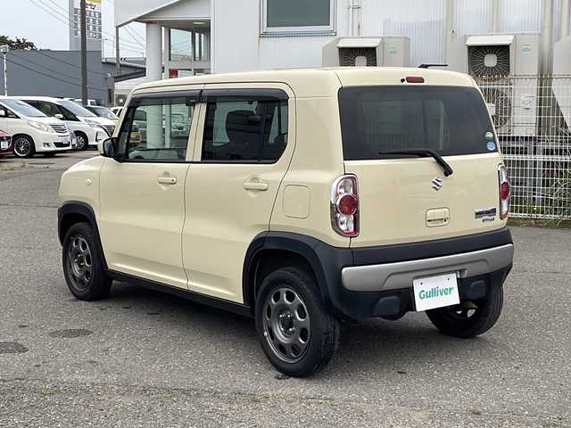 スズキ ハスラー G ターボ 新潟県 2018(平30)年 4.1万km シフォンアイボリーM 4WD/純正メモリナビ(KXM-E503)/CD/DVD/BT/フルセグテレビ/衝突被害軽減ブレーキ/ベンチシート/シートヒーター /アイドリングストップ/スマートキー/プッシュスタート