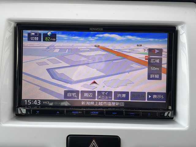 スズキ ハスラー G ターボ 新潟県 2018(平30)年 4.1万km シフォンアイボリーM 4WD/純正メモリナビ(KXM-E503)/CD/DVD/BT/フルセグテレビ/衝突被害軽減ブレーキ/ベンチシート/シートヒーター /アイドリングストップ/スマートキー/プッシュスタート