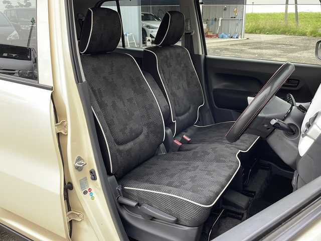 スズキ ハスラー G ターボ 新潟県 2018(平30)年 4.1万km シフォンアイボリーM 4WD/純正メモリナビ(KXM-E503)/CD/DVD/BT/フルセグテレビ/衝突被害軽減ブレーキ/ベンチシート/シートヒーター /アイドリングストップ/スマートキー/プッシュスタート
