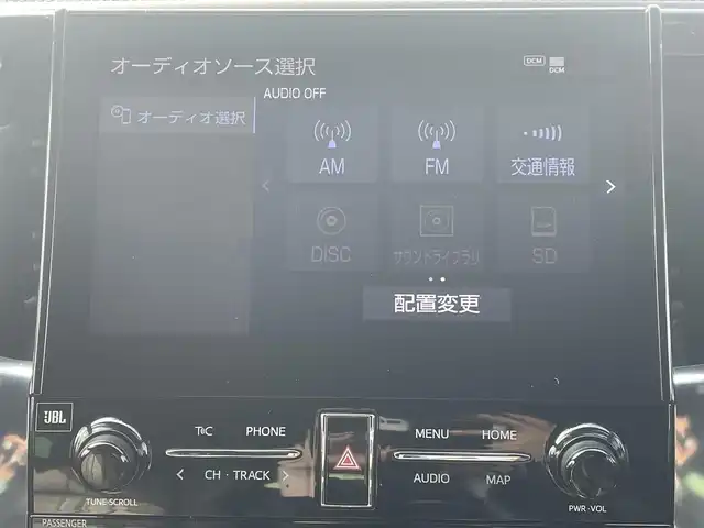 トヨタ アルファードハイブリット エグゼクティブ ラウンジ S 千葉県 2020(令2)年 5.3万km ホワイトパールクリスタルシャイン JBLプレミアムサウンド/リヤエンターテイメントシステム/黒レザーシート/純正9インチSDナビ/・CD/DVD/MSV/Bluetooth/フルセグ/パノラミックビューカメラ/両後パワースライドドア/パワーバックドア/モデリスタ20インチアルミホイール/前席パワーシート/1列目2列目シートヒーター/1列目2列目シートベンチレーション/デジタルインナーミラー/パーキングアシスト/トヨタセーフティーセンス/・プリクラッシュセーフティー/・レーンディパーチャーアラート/・パーキングサポートブレーキ/・リヤクロストラフィックアラート/・ロードサインアシスト/・アダプティブクルーズコントロール/・ブラインドスポットモニター/AC100V1500W電源/ウッドコンビステアリング/ステアリングヒーター/スマートキー/ビルトインETC/純正LEDヘッドライト/フォグランプ/前後コーナーセンサー/純正17インチアルミホイール車載/サイド＆カーテンエアバッグ/ニーエアバッグ