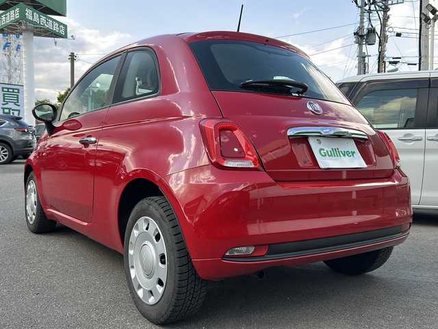 フィアット ５００ ツインエア ポップ 福島県 2018(平30)年 6.1万km 赤 純正ディスプレイオーディオ/（ＵＳＢ＆ＢＴ＆ＡＵＸ）/ＥＴＣ/電動ミラー/キーレス/Ｗエアバッグ/横滑り防止装置/ＡＢＳ/純正フロアマット/新車保証書/取扱説明書