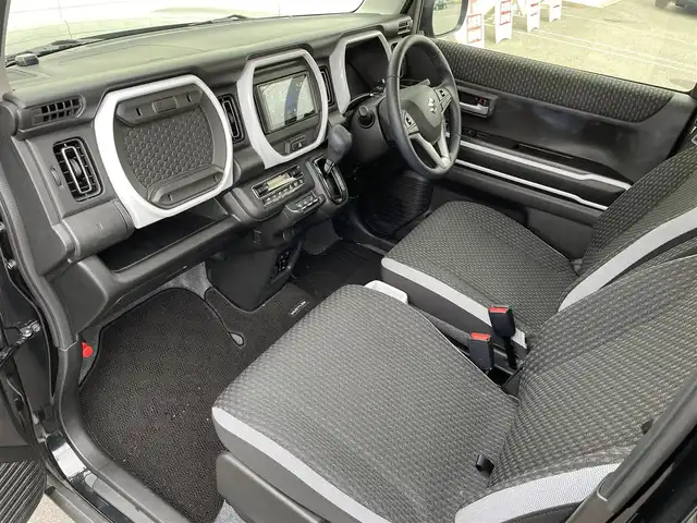 スズキ ハスラー HYBRID X 新潟県 2023(令5)年 1.4万km ブルーイッシュブラックパール3 衝突軽減/ディスプレイオーディオ/(AM/FM/BT/Car play)/バックカメラ/アイドリングストップ/追従クルーズコントロール/コーナーセンサー/シートヒーター/社外ドライブレコーダー/革巻きステアリング/ステアリングスイッチ/AUTOライト/LEDヘッドライト/フォグランプ/横滑り防止/プッシュスタート/スマートキー