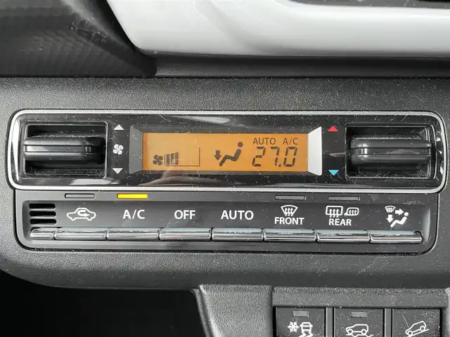 スズキ ハスラー HYBRID X 新潟県 2023(令5)年 1.4万km ブルーイッシュブラックパール3 衝突軽減/ディスプレイオーディオ/(AM/FM/BT/Car play)/バックカメラ/アイドリングストップ/追従クルーズコントロール/コーナーセンサー/シートヒーター/社外ドライブレコーダー/革巻きステアリング/ステアリングスイッチ/AUTOライト/LEDヘッドライト/フォグランプ/横滑り防止/プッシュスタート/スマートキー