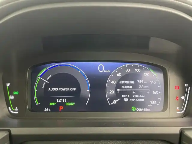 ホンダ ステップワゴン eHEV エアー 愛知県 2023(令5)年 0.9万km プラチナホワイトパール 純正８型ナビ　両側パワスラ　禁煙　ホンダセンシング　バックカメラ　フルセグ　ＤＶＤ　ドラレコ　ＥＴＣ　両側パワスラ　衝突軽減　レーンキープ　誤発進抑制　ＬＥＤオートライト　純正ＡＷ　プッシュスタート