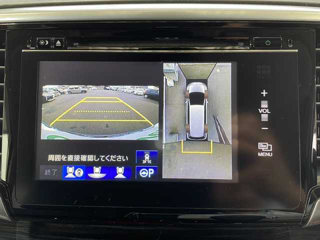 ホンダ オデッセイ ハイブリッド アブソルートセンシングEXパック 愛媛県 2016(平28)年 5.3万km ホワイトオーキッドパール ワンオーナー/純正ナビ/・Bluetooth/・全方位カメラ/・フルセグ/両側パワースライドドア/ホンダセンシング /プリクラッシュ/レーダークルーズコントロール/ハーフレザーシート/D席パワーシート/オットマン/前後ドライブレコーダー/100V充電/スマートキー/プッシュスタート/純正アルミホイール/ドアバイザー/USB端子