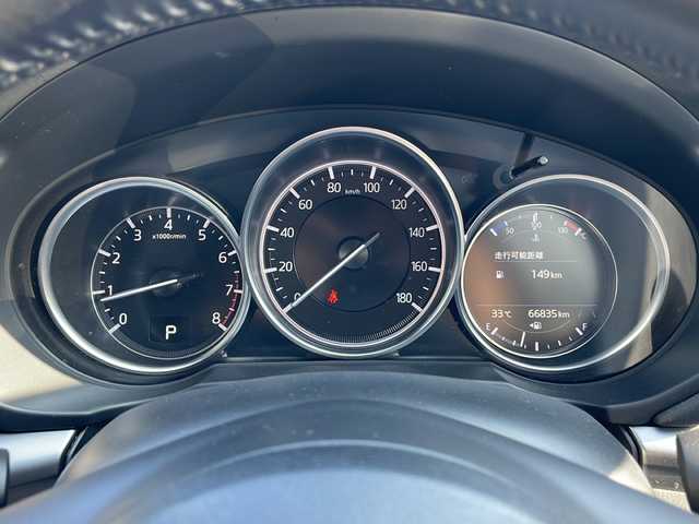 マツダ ＣＸ－５ 20S 静岡県 2021(令3)年 6.7万km スノーフレイクホワイトパールマイカ ワンオーナー/純正ディスプレイオーディオ/AM/FM/BT/３６０°カメラ/クルーズコントロール追従付き/ETC/コーナーセンサ―/レーンキープアシスト/プッシュスタート/スマートキー/純正１７インチアルミ