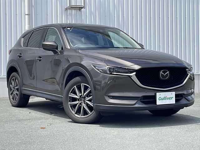 マツダ ＣＸ－５ XD Lパッケージ 三重県 2018(平30)年 5.3万km チタニウムフラッシュマイカ プッシュスタート/電動リヤゲート/横滑り防止/レーンキープアシスト/コーナーセンサー/アイドリングストップ/ブラインドスポットモニター/レーダークルーズコントロール/オートライト/レザーシート/ステアリングリモコン/革巻きステアリング/シートヒーター(全席)/ハンドルヒーター/電子パーキング/純正SDナビ(AM/FM/CD/DVD/TV/BT)