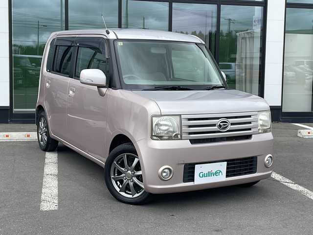 ダイハツ ムーヴ コンテ Xリミテッド 道東・釧路十勝 2008(平20)年 7.2万km ライトローズマイカメタリック ・4WD/・純正カーオーディオ/(CD.FM/AM)/・社外エンジンスターター/・運転席のみパワーシート/・ハロゲンライト/・ヘッドライトレベライザー/・スマートキー