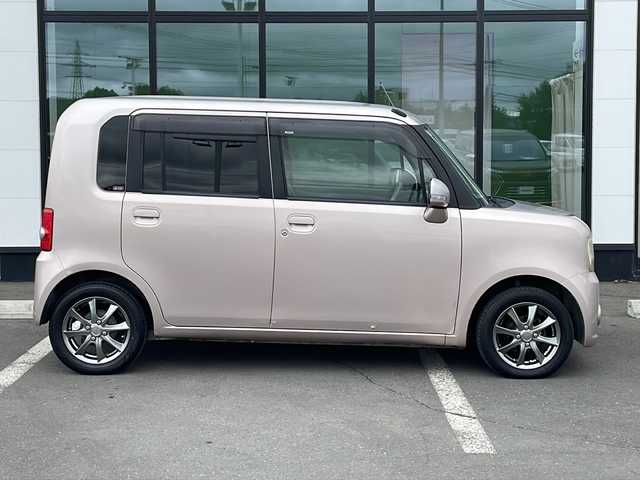 ダイハツ ムーヴ コンテ Xリミテッド 道東・釧路十勝 2008(平20)年 7.2万km ライトローズマイカメタリック ・4WD/・純正カーオーディオ/(CD.FM/AM)/・社外エンジンスターター/・運転席のみパワーシート/・ハロゲンライト/・ヘッドライトレベライザー/・スマートキー