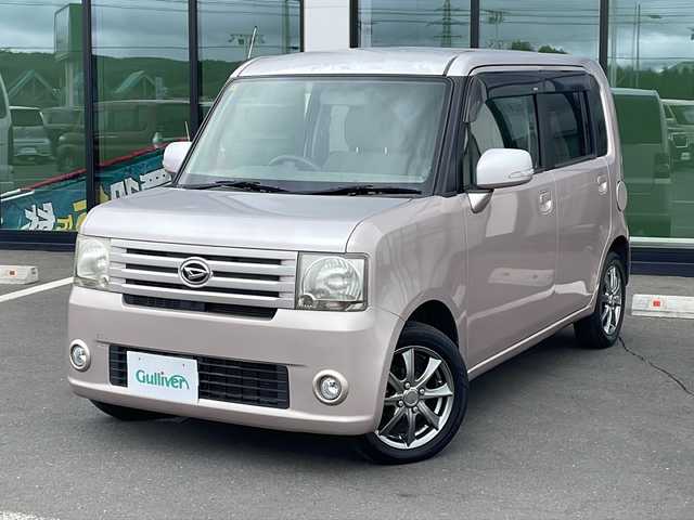 ダイハツ ムーヴ コンテ Xリミテッド 道東・釧路十勝 2008(平20)年 7.2万km ライトローズマイカメタリック ・4WD/・純正カーオーディオ/(CD.FM/AM)/・社外エンジンスターター/・運転席のみパワーシート/・ハロゲンライト/・ヘッドライトレベライザー/・スマートキー