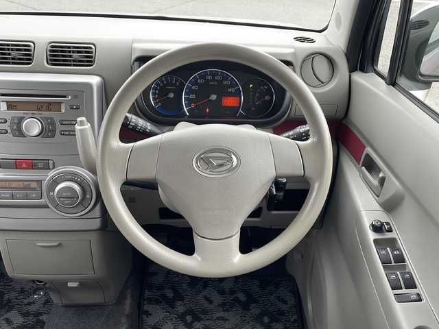 ダイハツ ムーヴ コンテ Xリミテッド 道東・釧路十勝 2008(平20)年 7.2万km ライトローズマイカメタリック ・4WD/・純正カーオーディオ/(CD.FM/AM)/・社外エンジンスターター/・運転席のみパワーシート/・ハロゲンライト/・ヘッドライトレベライザー/・スマートキー