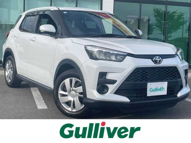 トヨタ ライズ XS 和歌山県 2021(令3)年 1.7万km シャイニングホワイトパール 社外7インチナビ/バックカメラ/（BT/CD/USB)/プリクラッシュセーフティー/クリアランスソナー/横滑り防止装置/アイドリングストップ/ドライブレコーダー/ヘッドライトレベライザー/ウインカー付ドアミラー/LEDヘッドライト/オートライト