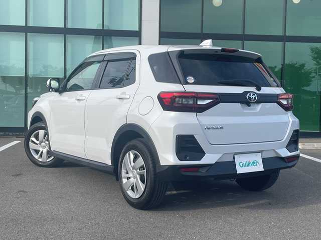 トヨタ ライズ XS 和歌山県 2021(令3)年 1.7万km シャイニングホワイトパール 社外7インチナビ/バックカメラ/（BT/CD/USB)/プリクラッシュセーフティー/クリアランスソナー/横滑り防止装置/アイドリングストップ/ドライブレコーダー/ヘッドライトレベライザー/ウインカー付ドアミラー/LEDヘッドライト/オートライト