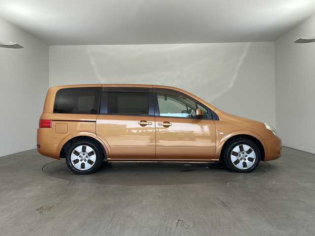 日産 ラフェスタ 20S 兵庫県 2005(平17)年 8.5万km ソレイユオレンジ ・AM/FM/CD/MD/・サンルーフ/・ETC/・ABS/・ハロゲンライト/・リモコンキー/・オートエアコン/・純正フロアマット/・ウォークスルー/・両側スライドドア/・電動格納ミラー/・サイドバイザー/・Wエアバッグ/・保証書/・取扱説明書