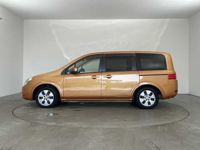 日産 ラフェスタ 20S 兵庫県 2005(平17)年 8.5万km ソレイユオレンジ ・AM/FM/CD/MD/・サンルーフ/・ETC/・ABS/・ハロゲンライト/・リモコンキー/・オートエアコン/・純正フロアマット/・ウォークスルー/・両側スライドドア/・電動格納ミラー/・サイドバイザー/・Wエアバッグ/・保証書/・取扱説明書