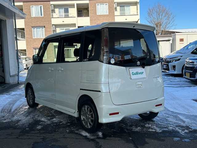 スズキ パレット ＳＷ XS 道東・釧路十勝 2011(平23)年 3.8万km パールホワイト 社外メモリーナビ/　　（フルセグTV/Bluetooth）/バックカメラ/片側パワースライドドア/フォグライト/ヘッドライトレベライザー/ウィンカーミラー/電動格納ミラー/ドライブレコーダー前後/純正フロアマット/ドアバイザー/記録簿 H26/28/29/30/R1/2/4/6/7/取扱説明書/保証書/ナビ取説/社外13インチアルミホイール/夏タイヤ積み込み/  　（165/65R14、4mm、純正AW）