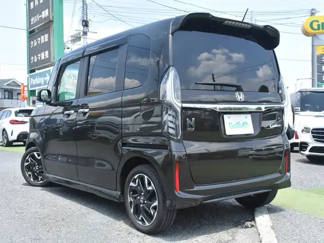 ホンダ Ｎ ＢＯＸ カスタム G L ターボ ホンダセンシング 神奈川県 2017(平29)年 3.1万km プレミアムグラマラスブロンズP ワンオーナー/両側パワースライドドア/純正メモリナビ/Bluetooth/地デジTV/バックカメラ/ETC/ラバーフロアマット/ドアバイザー/保証書/取説ナビ説/スペアスマートキー/記録簿（R2 4）