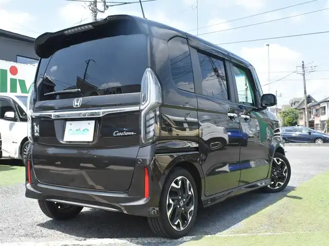 ホンダ Ｎ ＢＯＸ カスタム G L ターボ ホンダセンシング 神奈川県 2017(平29)年 3.1万km プレミアムグラマラスブロンズP ワンオーナー/両側パワースライドドア/純正メモリナビ/Bluetooth/地デジTV/バックカメラ/ETC/ラバーフロアマット/ドアバイザー/保証書/取説ナビ説/スペアスマートキー/記録簿（R2 4）