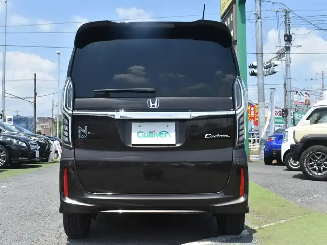 ホンダ Ｎ ＢＯＸ カスタム G L ターボ ホンダセンシング 神奈川県 2017(平29)年 3.1万km プレミアムグラマラスブロンズP ワンオーナー/両側パワースライドドア/純正メモリナビ/Bluetooth/地デジTV/バックカメラ/ETC/ラバーフロアマット/ドアバイザー/保証書/取説ナビ説/スペアスマートキー/記録簿（R2 4）