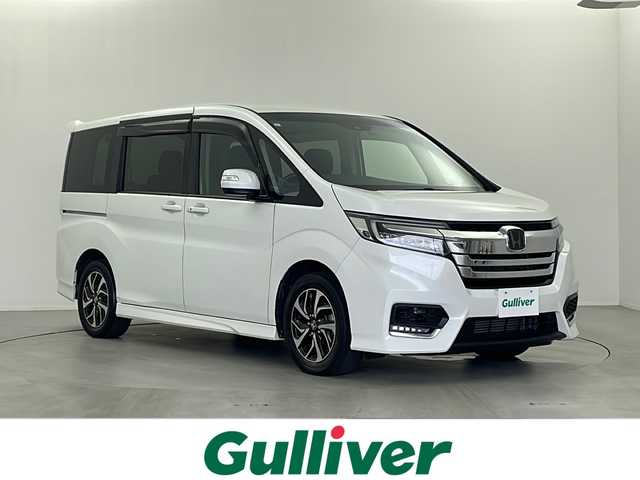 ホンダ ステップワゴン スパーダ ホンダセンシング 栃木県 2019(令1)年 4.6万km プラチナホワイトパール 10型純正ナビ/　　CD/DVD/Bluetooth/AM/FM/フルセグTV/バックカメラ/ビルトインETC/ホンダセンシング /・衝突軽減ブレーキ/・誤発信抑制機能/・歩行者低減ステアリング/・路外逸脱抑制機能/・アダプティブクルーズ/・LKAS/・先行車はお知らせ機能/・標識認識機能/11.6型純正フリップダウンモニター(VM-185EN)/両側パワースライドドア/純正ドライブレコーダー/純正16インチAW/純正フロアマット/オートライト/LEDヘッドライト/フォグランプ/パドルシフト/プッシュスタート/スマートキー