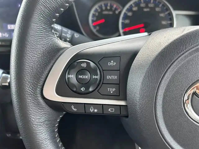 トヨタ ルーミー カスタムG 静岡県 2021(令3)年 3.8万km パールホワイトⅢ 純正8インチナビ/　（フルセグTV/Bluetooth/CD/DVD）/スマートアシスト/プリクラッシュセーフティ/レーンキープアシスト/横滑り防止装置/前後コーナーセンサー/レーダークルーズコントロール/全方位カメラ/バックカメラ/前席シートヒーター/両側パワースライドドア/プッシュスタート/スマートキー/前後ドライブレコーダー/ビルトインETC/純正フロアマット/純正14インチアルミホイール/LEDヘッドライト/取扱説明書