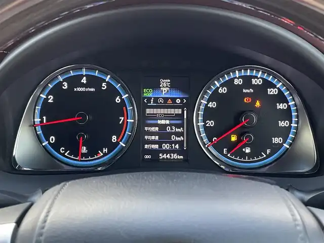 トヨタ ハリアー エレガンス 山梨県 2014(平26)年 5.5万km スパークリングブラックパールクリスタルシャイン 純正SDナビ(NSZT-W62G)/純正CD/DVD/Bluetooth接続/フルセグTV/バックカメラ/ETC/ドライブレコーダー/ハーフレザー調シート/純正17インチアルミホイール/保証書