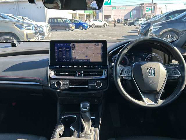 トヨタ クラウン ハイブリッド RS 千葉県 2021(令3)年 3.5万km プレシャスホワイトパール ＴＲＤエアロ　ＴＲＤプッシュボタン　ナビ　全方位カメラ　シートヒーター　ステアヒーター　パワーシート　ＰＣＳ　ＢＳＭ　ＲＣＴＡ　ＲＣＤ　ＨＵＤ　ＲＳＡ　ＥＴＣ　パーキングサポート　フルセグ　ＢＴ