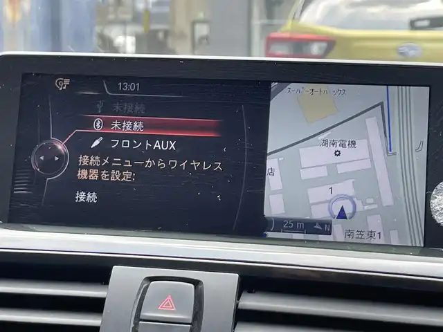 ＢＭＷ ３２０ｉ スポーツ 滋賀県 2013(平25)年 5.3万km ミネラルホワイト 禁煙車/純正ナビ/（CD/DVD/BT/AUX/FM/AM）/バックカメラ/ミラー一体型ETC/前席パワーシート/クルーズコントロール/クリアランスソナー/プッシュスタート/スマートキー/純正17インチAW